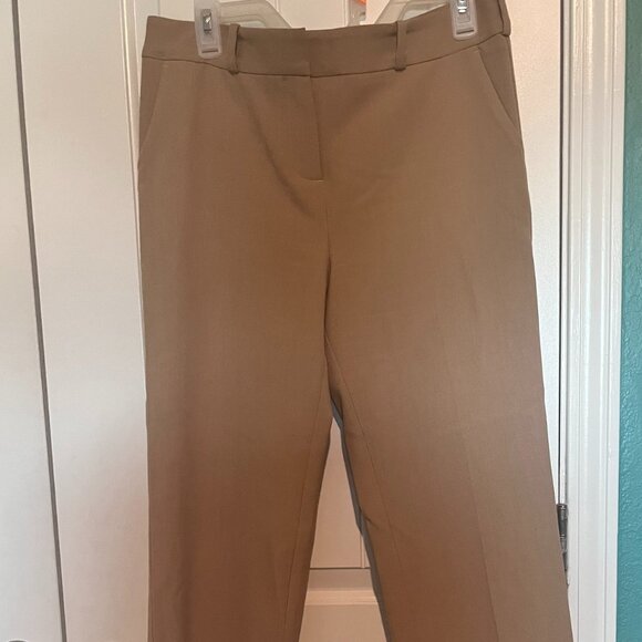 Maje Straight Leg Pants - Beige Work/ Professional Pants - Picture 5 of 9